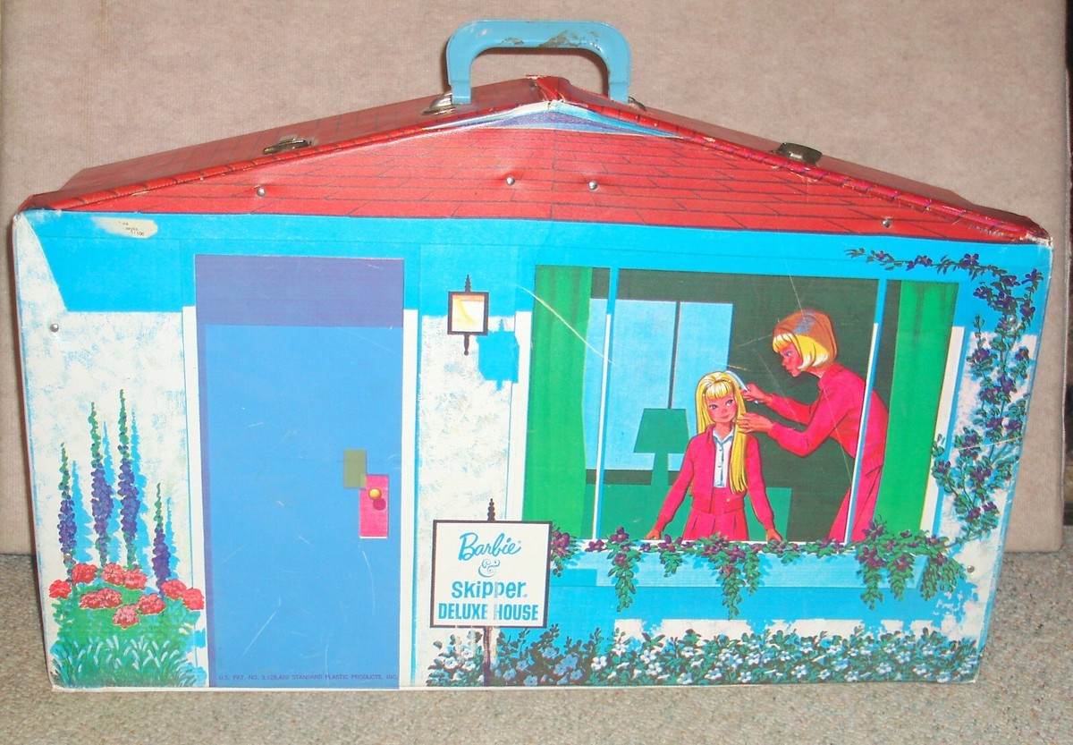 Vintage 1965 BARIE and SKIPPER DELUXE HOUSE | eBay