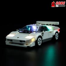 Led Light Kit For Lamborghini Countach - Compatible With Lego 76908 Set