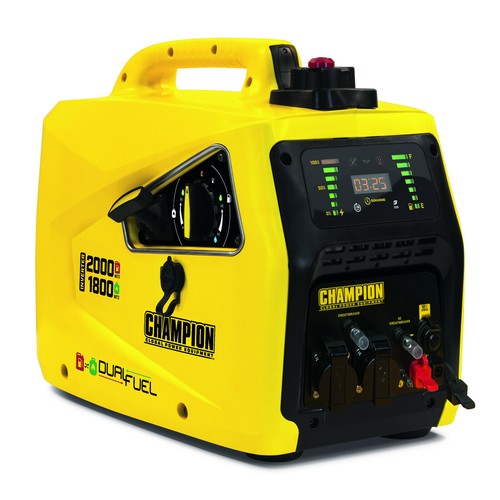 DualFuel Inverter Generator - Champion DualFuel 2000 (82001i-E-DF-EU) - 2000W - Bild 1 von 7