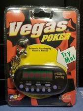 MGA Electronic Vegas Poker Keychain 1998 234562 DEAD BATTERY