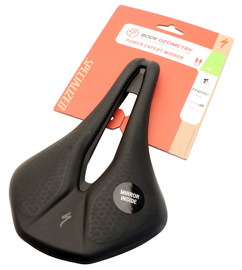 Specialized Power Expert w/ Mirror 155mm Saddle Black Hollow Specialized Power Expert w/ Mirror 155mm Saddle Black Hollow