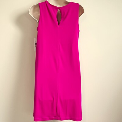 donna ricco pink dress Donna Ricco | Dresses | Donna Ricco Womens Squareneck Belted Puff Sleeve Dusted Pink Dress Size 4