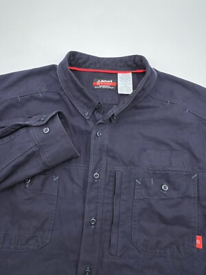 Bulwark FR IQ Series Button Shirt XXL Tall CAT 2 2112 Westex G2 Flame Resistant