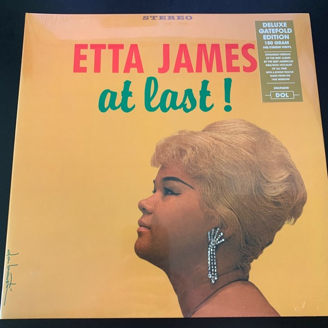 Etta James at Last LP Vinyl 180gm HQ Virgin Record Album