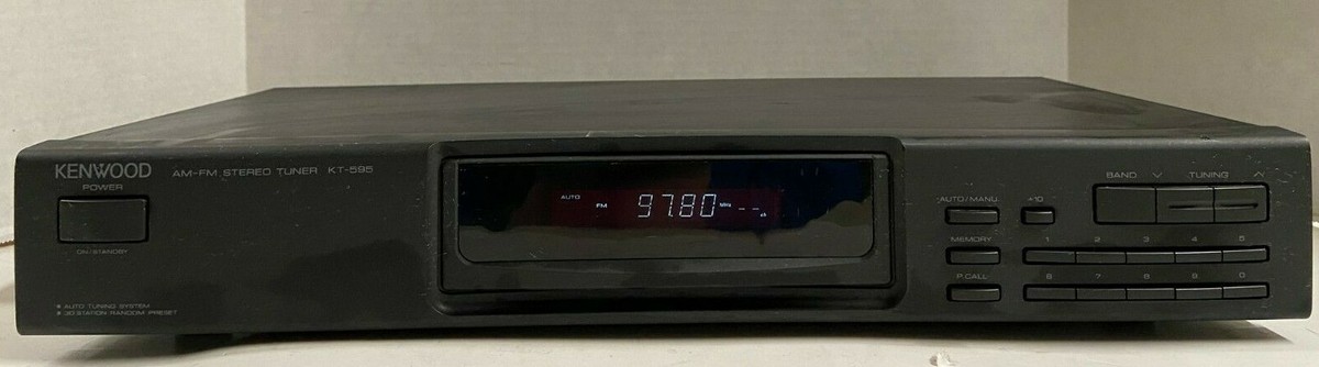 Kenwood KT-595 Sintonizzatore Stereo AM/FM - Vintage, Nuovo Mai Usato (Scatola Aperta)