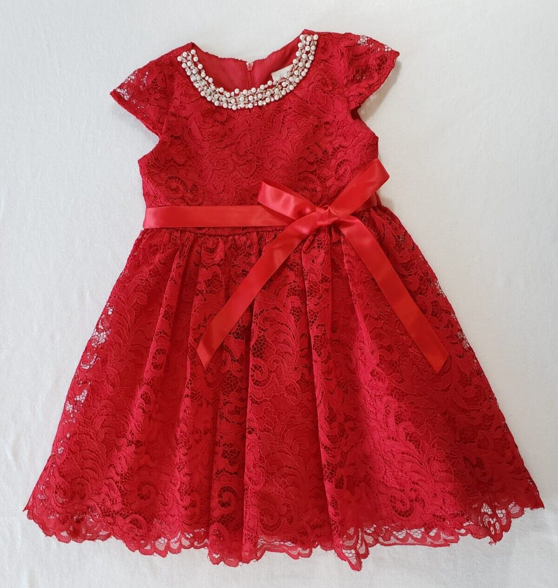 rare editions girls dresses Rare Editions Girls Occasion Dress Small Blue