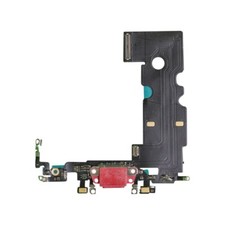 Flex Cable Charge Port Assembly Apple iPhone SE 2020 Red Aftermarket Replacement