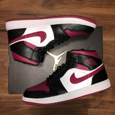 Nike Air Jordan 1 Mid Chicago - Black Toe Men's Basketball Shoes - Black/Gym  Red/White, UK 7 for sale online | eBay