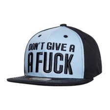 KING KEROSIN DON'T GIVE A F**K CAP BLACK/BLUE **BRAND NEW**