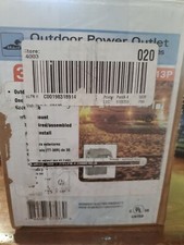 Midwest 30 Amp Outdoor Power Outlet U013P