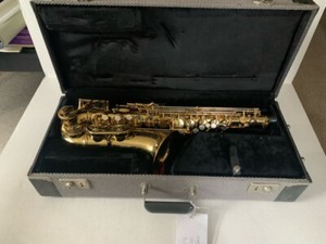 Very rare American Made Silver Eagle alto saxophone