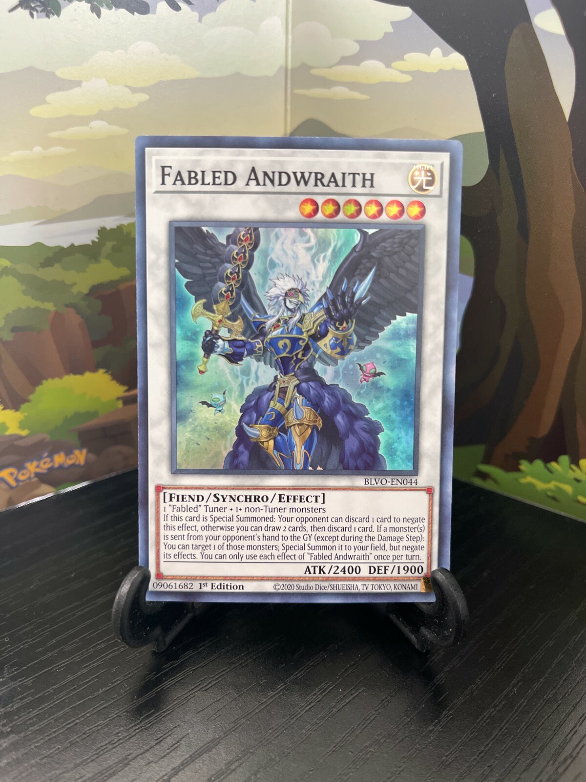 Fabled Andwraith BLVO-EN044 1st Edition Blazing Vortex Ultra Rare