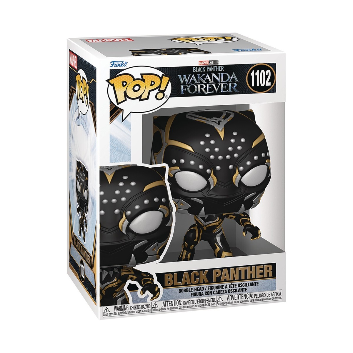 Pop! Marvel Black Panther Wakanda Forever Black Panther