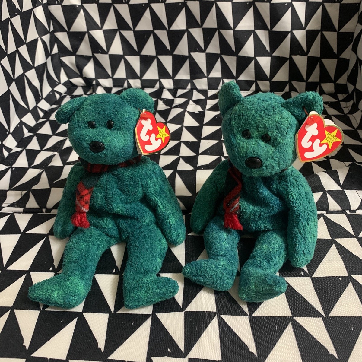 Teddy Bear Wallace Beanie Baby Worth Ty Beanie Babies Wallace The - Main Image