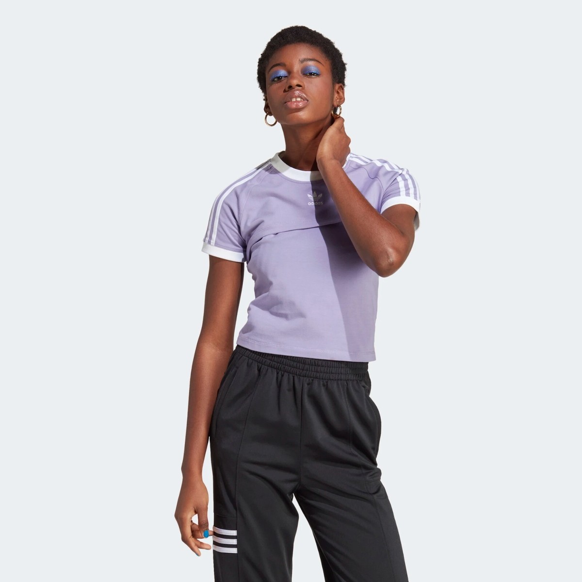 Adidas ALWAYS ORIGINAL 2in1 sz Women | Cropped Tee S & COMBO Top Shirt BOLERO Tank eBay