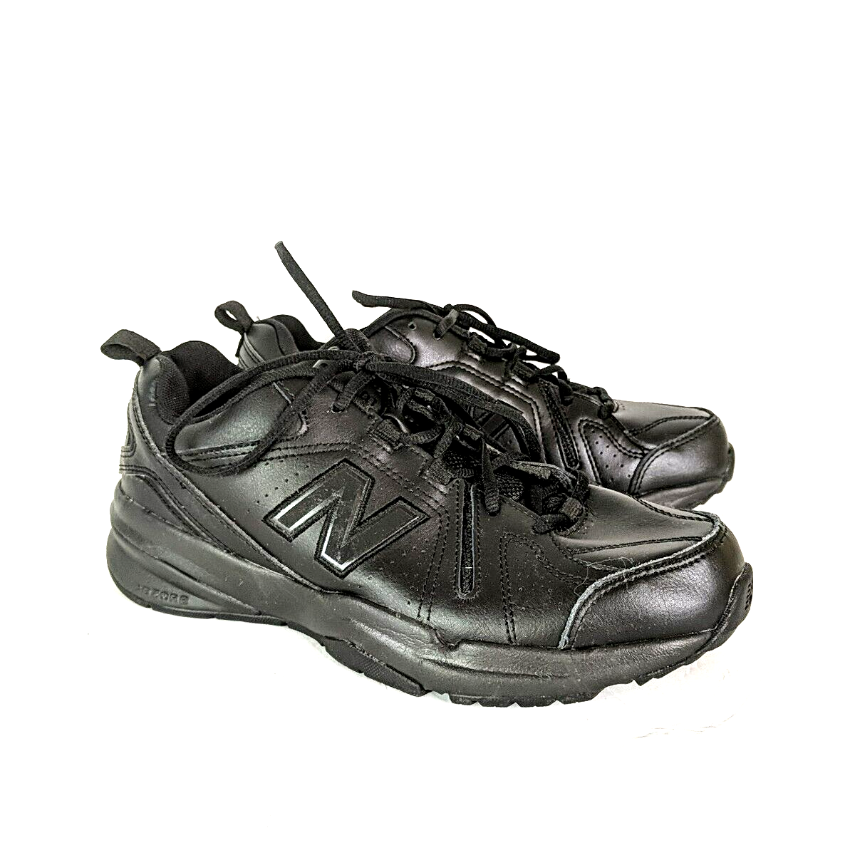 New Balance Men\'s Black WX608AB5 Cross Training Walking ABZORB Shoes New Balance 608AB5 Slip Resistant Trainer – 2BigFeet main image 2