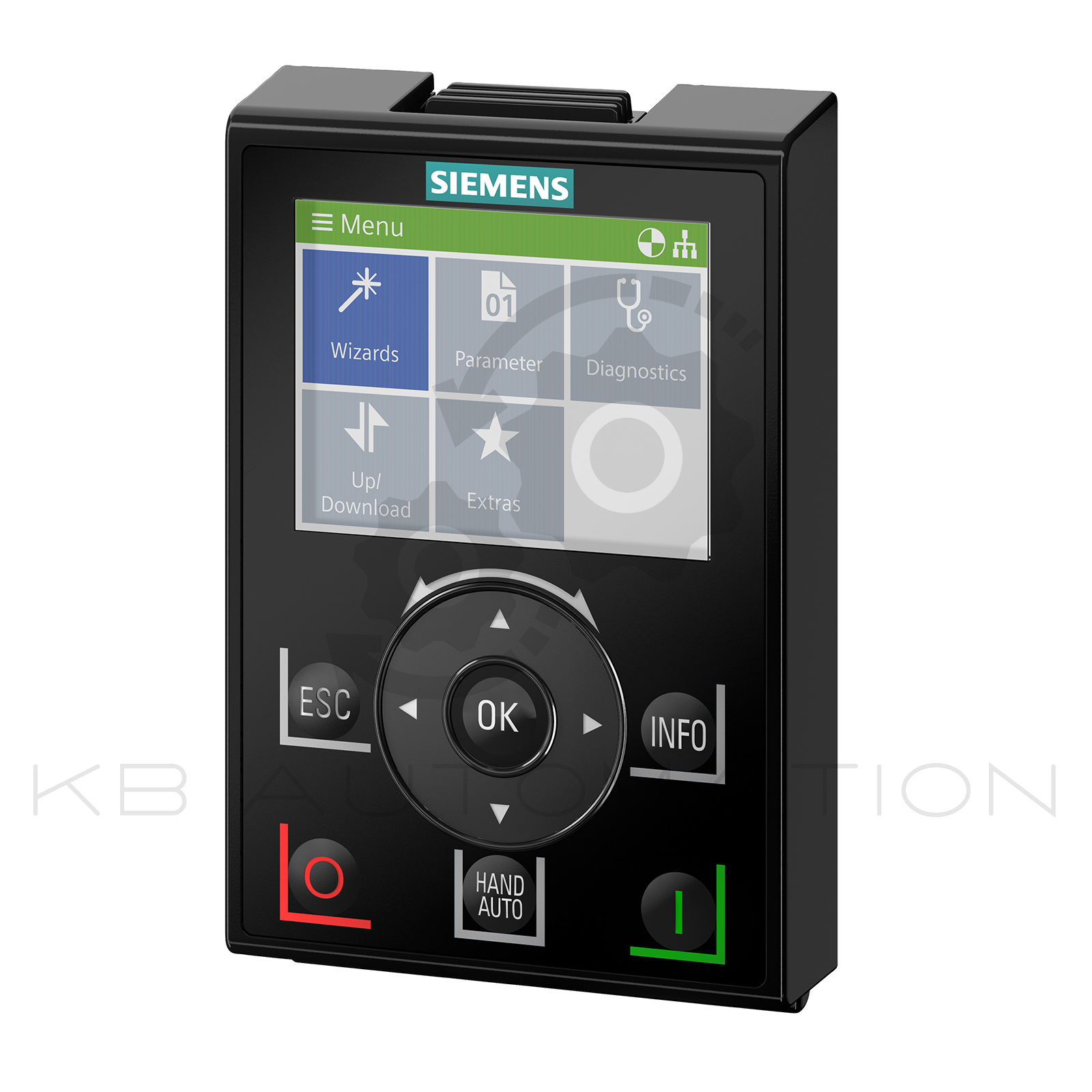 Siemens 6SL3255-0AA00-4JA2 SINAMICS G Pannello operatore intelligente IOP-2