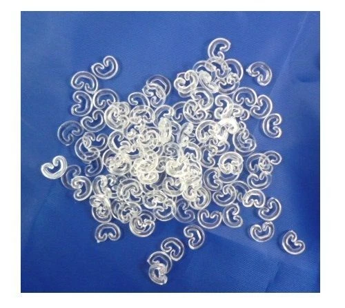 Clear rainbow loom bands deals