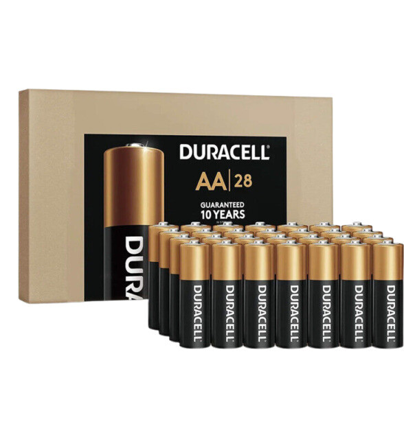 Duracell AA Batteries - 28 Count-image