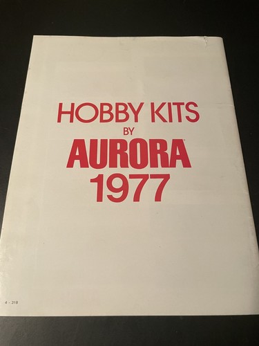1977 Aurora Model Kit Hobby Catalog Original Monsters of the Movies - Picture 2 of 4