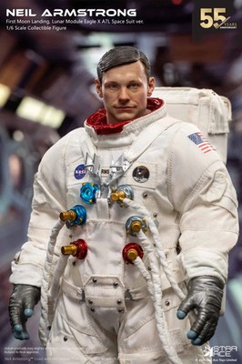 1/6 First Moon Landing Neil Armstrong Deluxe Version # Star Ace SA0141 + SA142