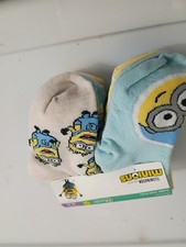 NWT Illumination Minions Socks 10 Pack 4t-5t