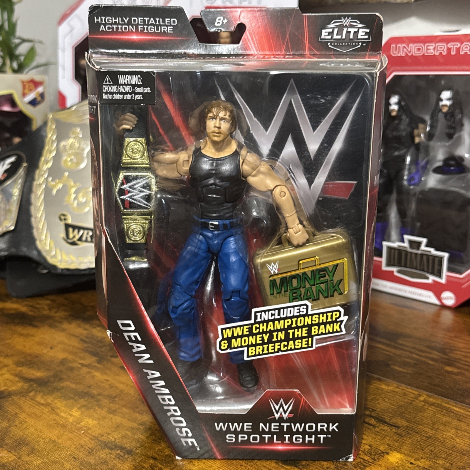 Mattel WWE Elite Network Spotlight Series DEAN AMBROSE Action Figure MOC