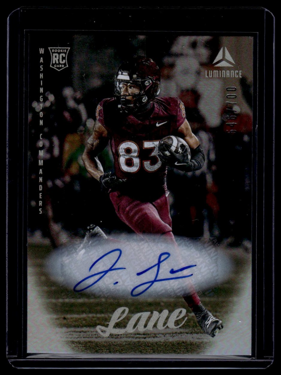 2025 Panini Luminance #172 Jaylin Lane Base Luminance Auto #/700