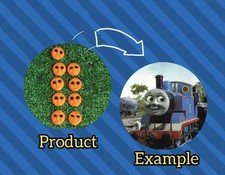 Thomas And Friends Trackmaster 3D Print Thomas Face 9pck