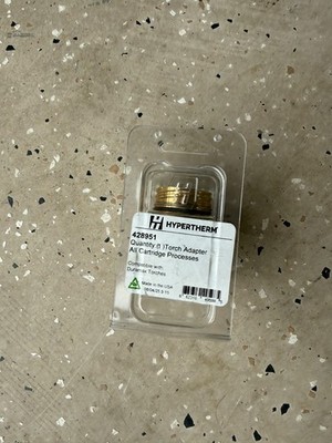 NEW 428951 Hypertherm Cartridge Adapter for Duramax Hand or Mechanized Cutting
