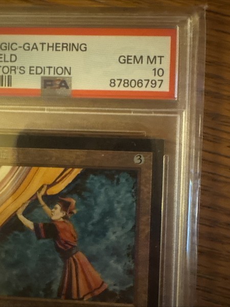 1993 MTG Magic: the Gathering CE MtG Forcefield PSA 10