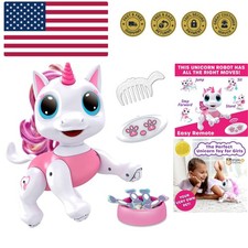Robo Pets Unicorn Toy for Girls and Boys - Remote Control Robot Toys with Int...