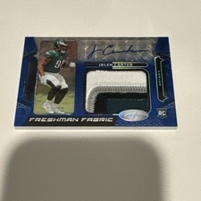 2023 Panini Certified Jalen Carter Freshman Fabric Auto Mem /20 Eagles RPA 