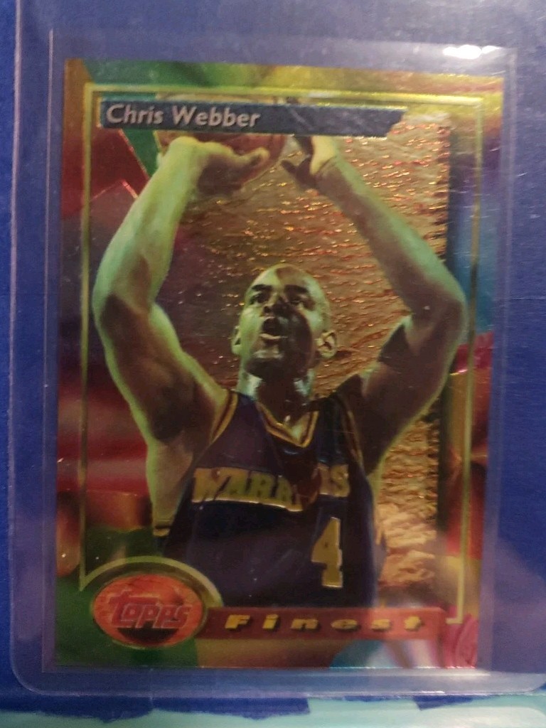 1993-94 Topps Finest - Chris Webber #212 (RC)