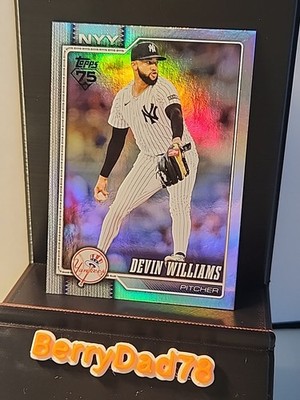 2026 Topps Devin Williams #239 Rainbow Foil New York Yankees