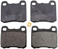 Denckermann B110483 Bremsbelagsatz FüR Scheibenbremse Bremsbelagsatz
