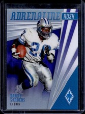 2019 Panini Phoenix Barry Sanders Adrenaline Rush Purple #/149 Lions