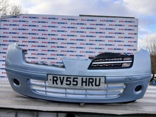 NISSAN MICRA 5DR MK3 K12 2005 BLUE B32 FRONT BUMPER MARKS