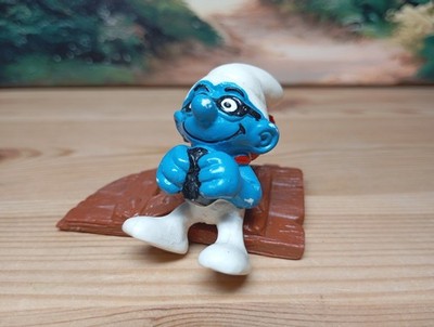 Schleich Super Smurf Plane - 40222 - Peyo Smurfs Pilot Aeroplane