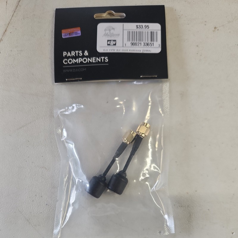 Genuine DJI Air Unit Antenna FPV (SMA) 2pack