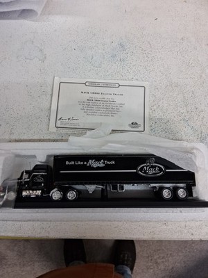 Matchbox mack ch600 tractor trailer black built like a mack | eBay