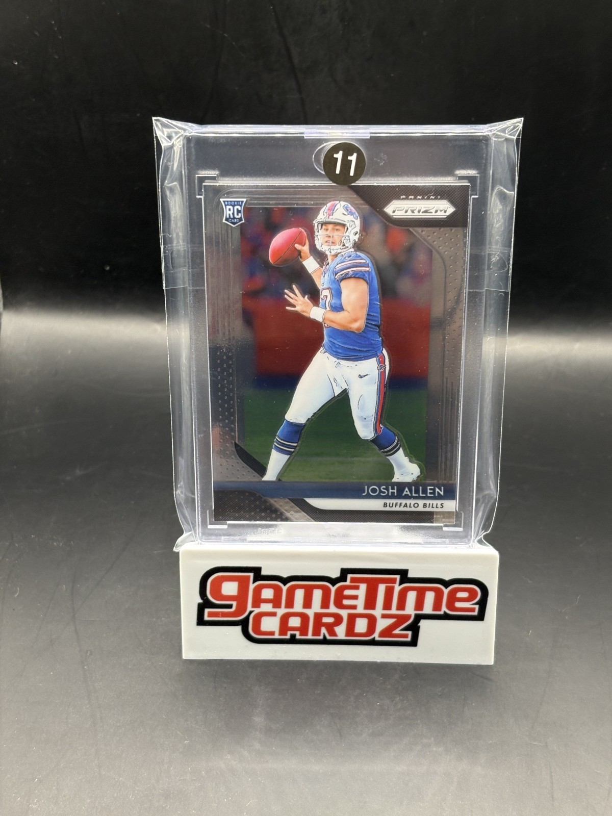 AUCTION #11-	JOSH ALLEN 2018 PRIZM ROOKIE #205