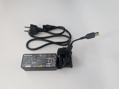 Chargeur Lenovo ThinkPad USB AC 20V PN 36200247 + Cable d'alimentation C5 - Photo 1/2