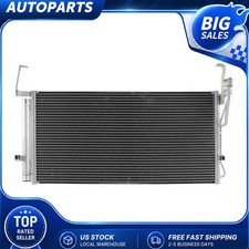New Ac Condenser Air Conditioning For 2001-2006 Hyundai Santa Fe 2.4l 2.7l 3.5l