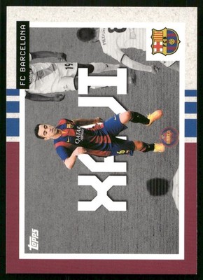 Xavi - 2025-26 Topps FC Barcelona Team Set - All-Time Barcelona Assists #184