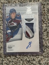 2022-23 Upper Deck The Cup Jean-Luc Foudy Rookie Patch Auto RPA /249 Avalanche