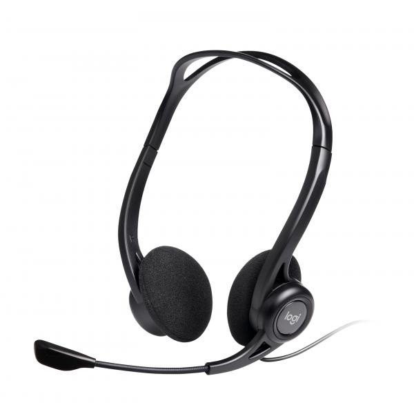 Logitech CUFFIE MICROFONO LOGI H960 PC USB (981-000100)