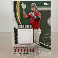 Topps 2025 Series 1 Ceddanne Rafaela Major League Material #MLM-CR Red Sox Card