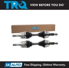 TRQ Front CV Axle Shaft Assembly Set For 15-21 Chevrolet Colorado GMC Canyon