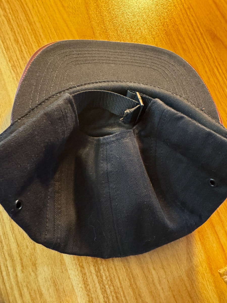 Supreme S/S 12 Supreme Herringbone Leather Brim Camp Cap | eBay